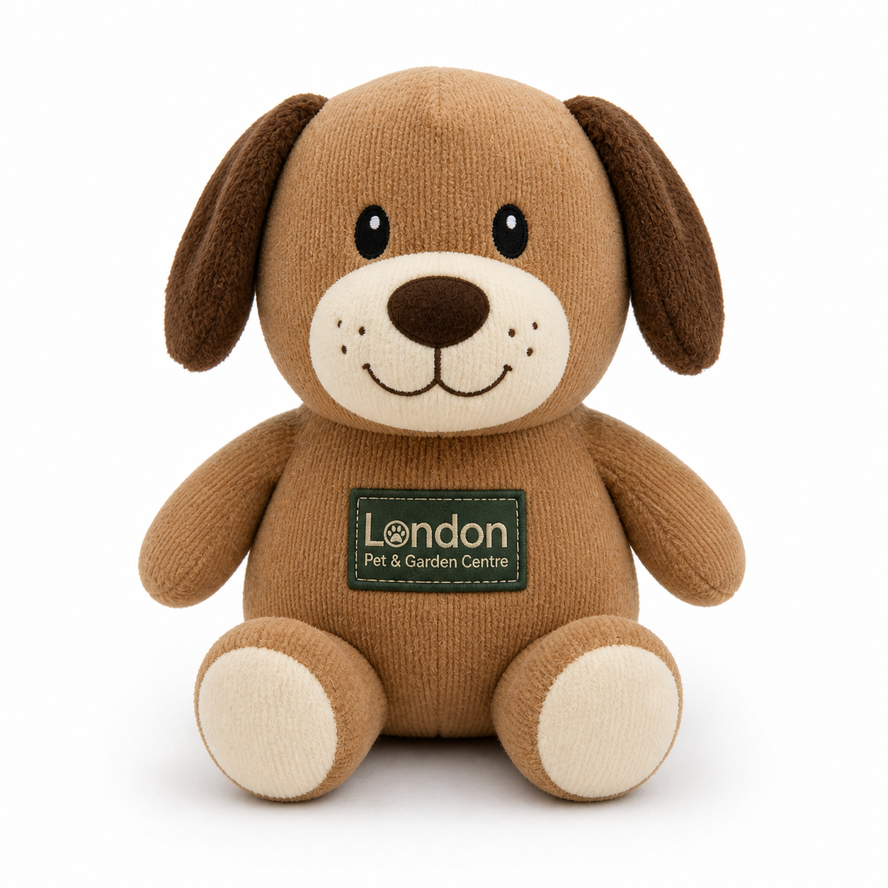 Soft Plush Dog Toy Teddy | Squeaky Stuffed Puppy Toy for Comfort & Gentle Chewing | London Pet & Garden Centre