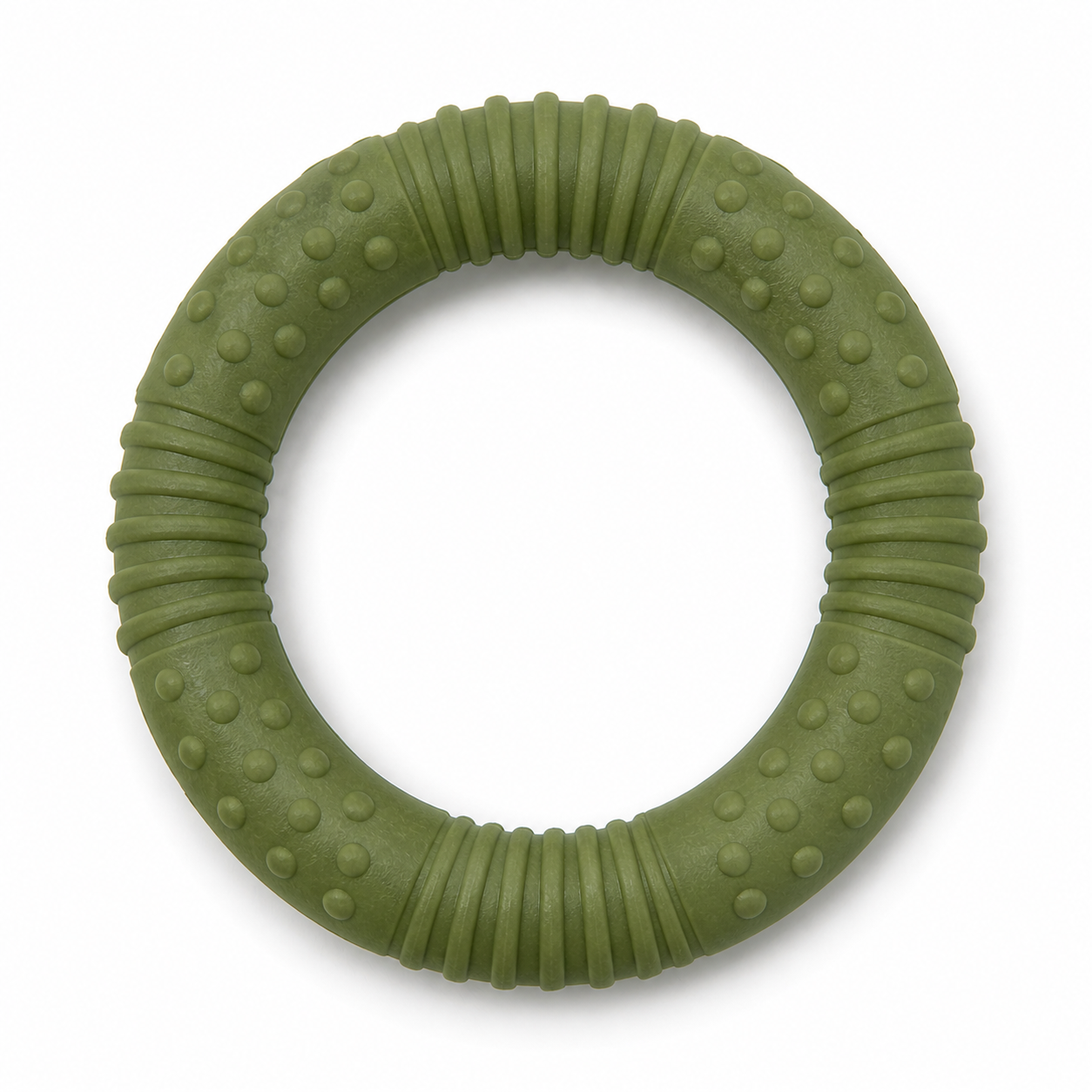 Durable Rubber Dog Ring Toy | Chew Resistant Training & Fetch Ring | Teeth Cleaning Interactive Toy | London Pet & Garden Centre - Image 4