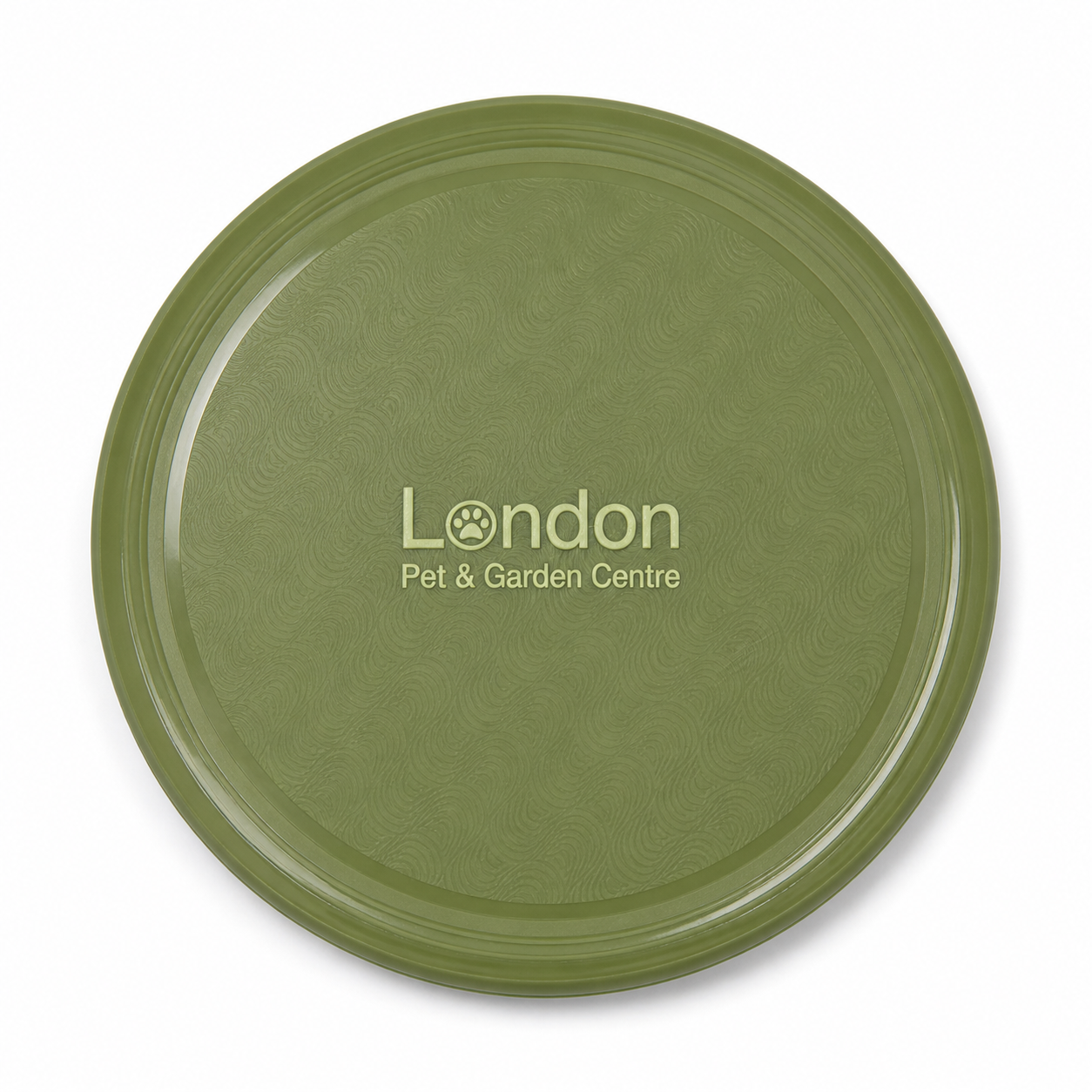 Dog Flying Disc Frisbee Toy | Durable Soft Rubber Fetch Disc for Outdoor Play & Training | London Pet & Garden Centre