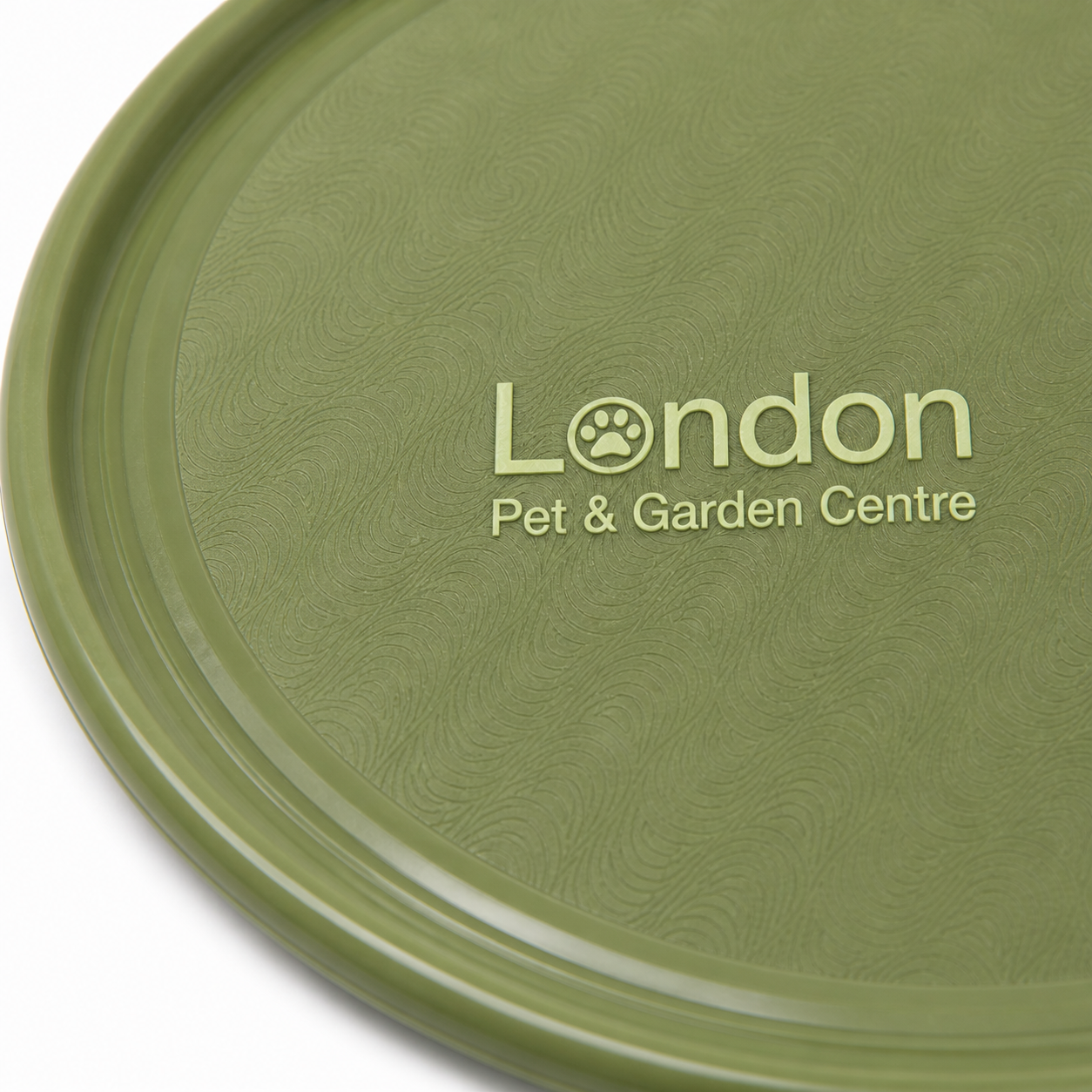 Dog Flying Disc Frisbee Toy | Durable Soft Rubber Fetch Disc for Outdoor Play & Training | London Pet & Garden Centre - Image 3