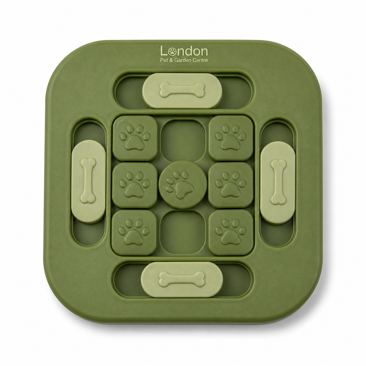 Interactive Dog Puzzle Feeder Toy | Treat Dispensing Slow Feeder Game | Mental Stimulation Dog Toy | London Pet & Garden Centre