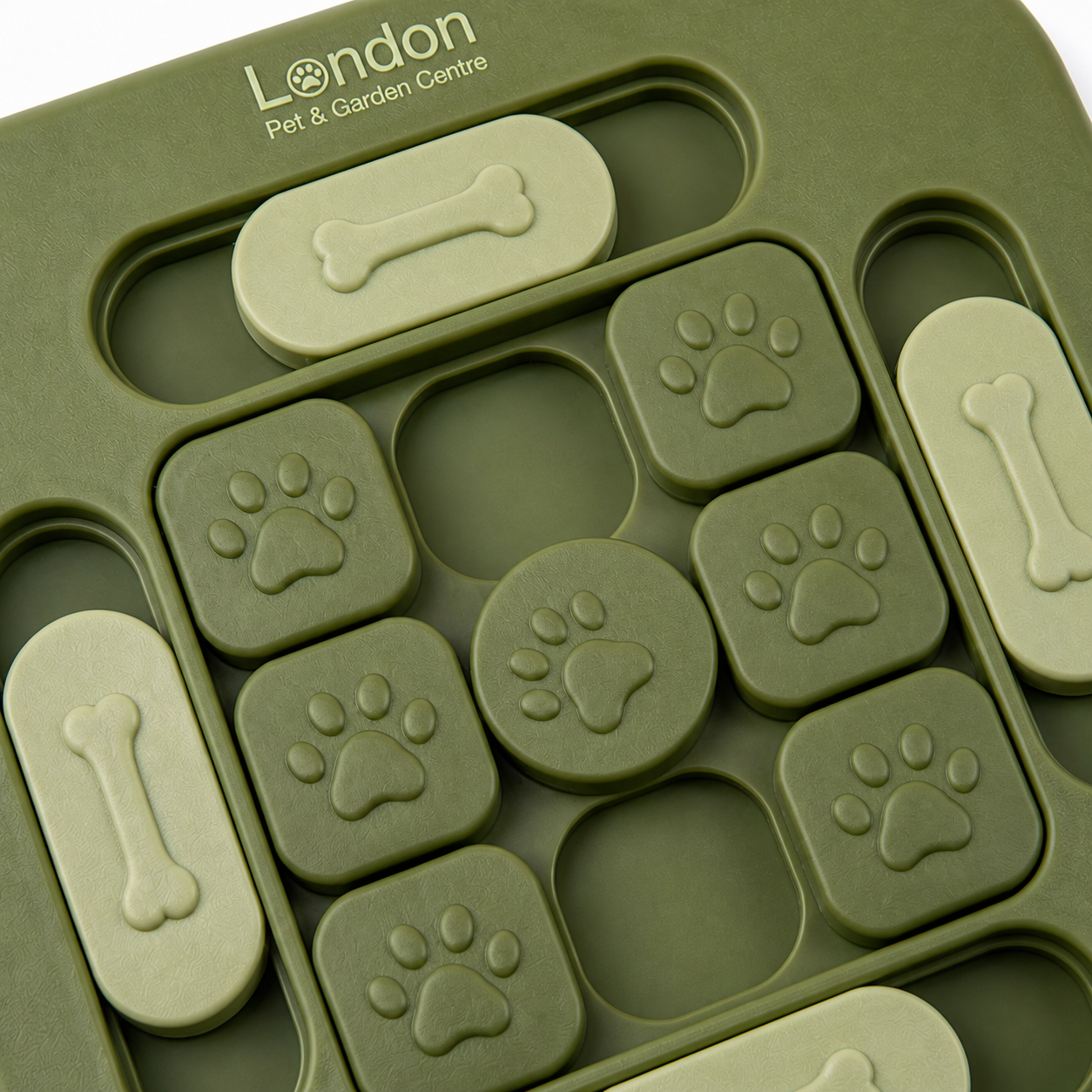 Interactive Dog Puzzle Feeder Toy | Treat Dispensing Slow Feeder Game | Mental Stimulation Dog Toy | London Pet & Garden Centre - Image 3